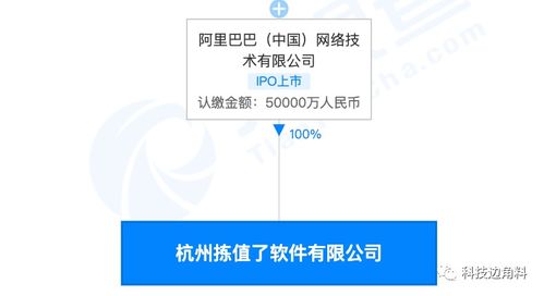 阿里巴巴成立揀值了軟件公司，注冊資本5億元深耕數據處理與存儲市場